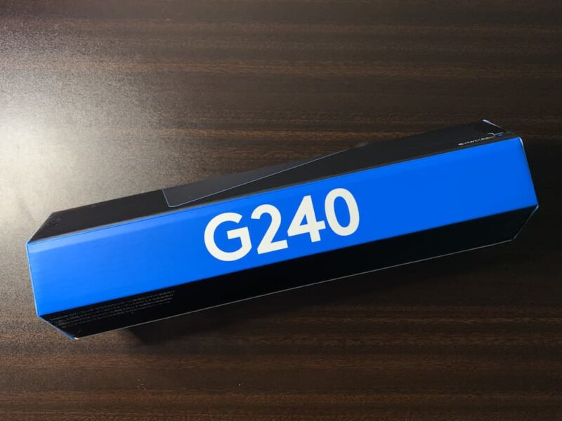 G240のパッケージ